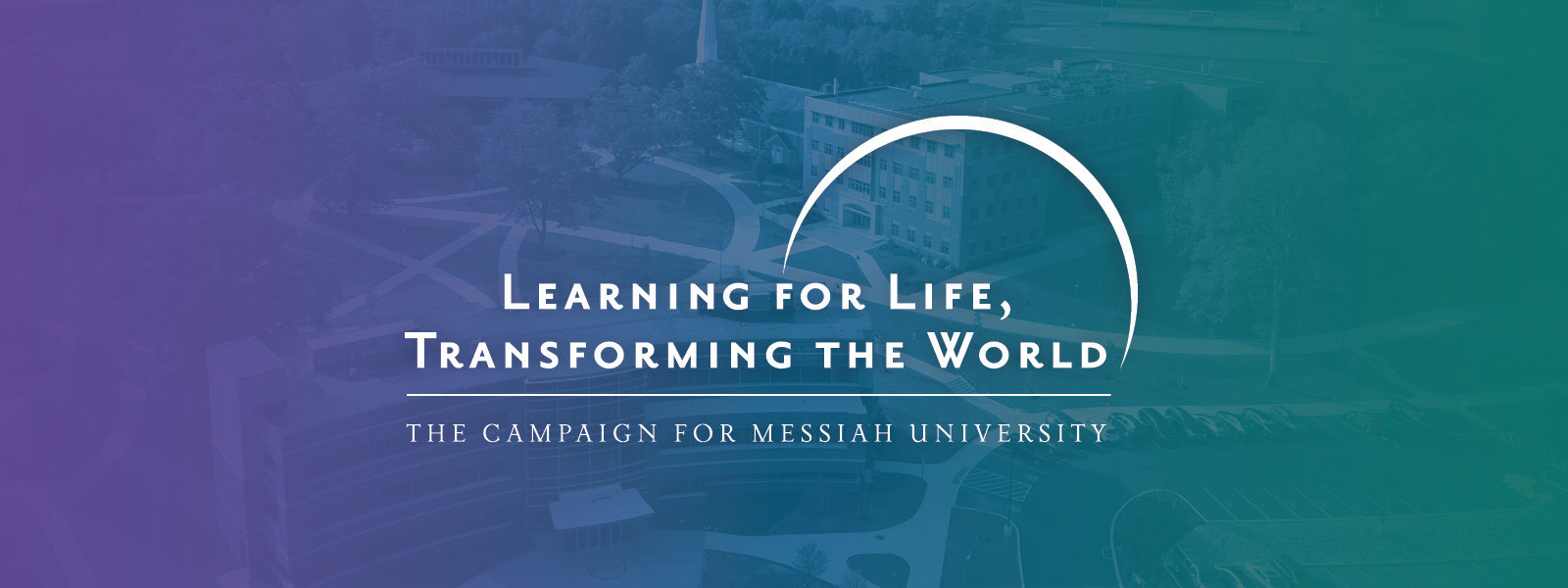The Campaign for Messiah University header